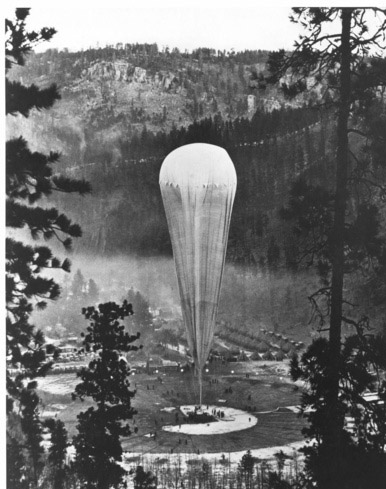بالن اکتشافی استراتوسفری Explorer II‌ در سال 1935 میلادی