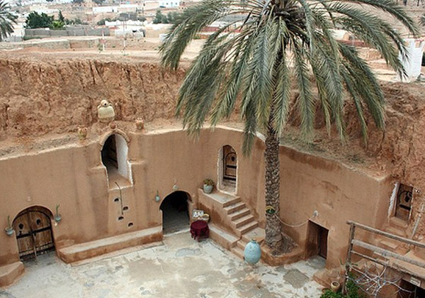 شهر زیر زمینی مطماطه در تونس