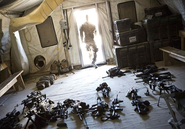 پایگاه نظامیان آمریکا در قندهار افغانستان