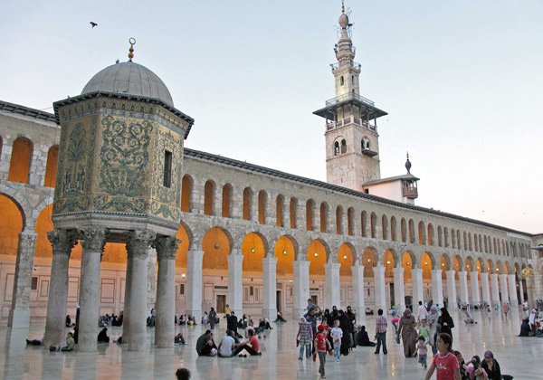 مسجد بزرگ اموي در دمشق