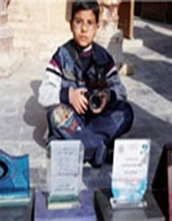 عکاس عراقی با ۹ سال سن و چندین جایزه