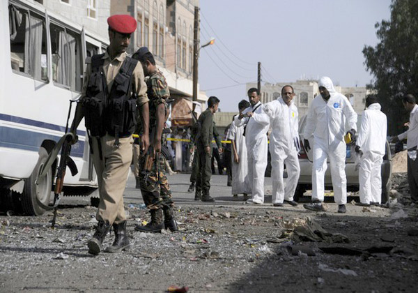 حمله تروریستی در صنعا یمن