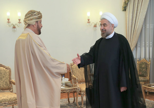دیدار وزیر دفاع عمان با رییس جمهور