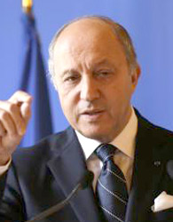لوران فابیوس، وزیر خارجۀ فرانسه