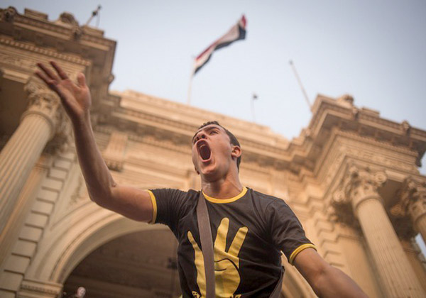تظاهرات حامیان محمد مرسی در قاهره