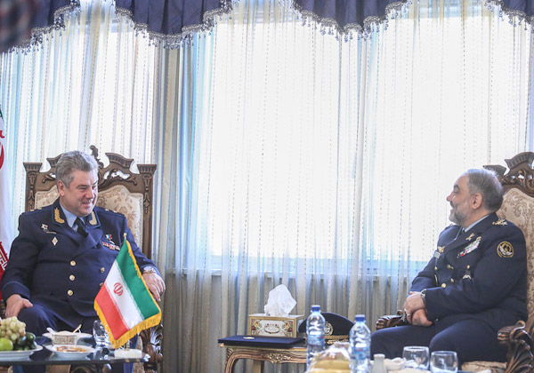دیدار فرماندهان نیروی هوایی ایران و روسیه