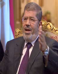 مرسی:آنچه در مصر رخ​داد کودتای​نظامی بود