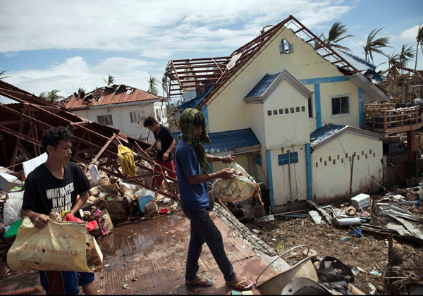 وضعیت مناطق طوفان زده فیلیپین