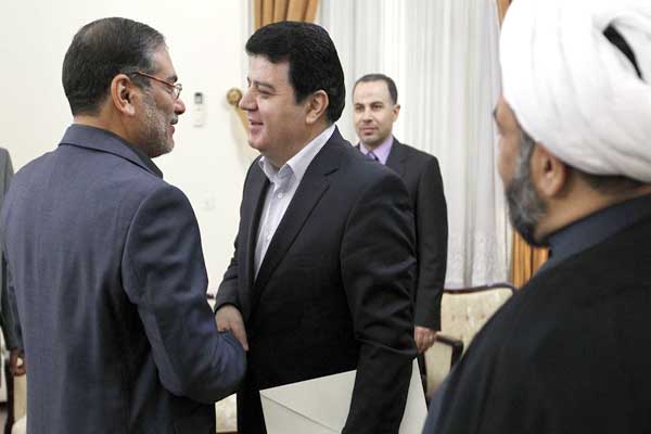 دیدار سفیر سوریه با علی شمخانی دبیر شورای عالی امنیت ملی