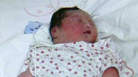 تولد يک نوزاد 6 کیلویی در چین