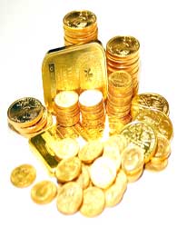 نرخ طلا و سکه، امروز  افزایش یافت