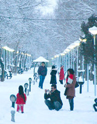 برف، مدارس کرمان و زاهدان را تعطیل كرد!
