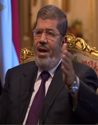 اقرار مرسی به شکست برابر دولت مصر