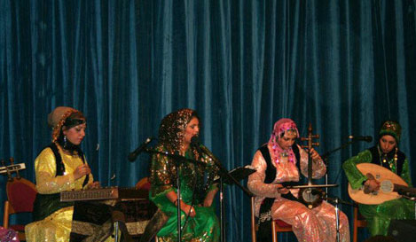 همسران وزراي کابينه در کنسرت بانوان
