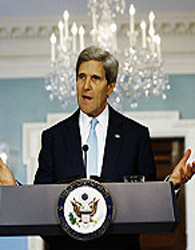 کری: آمریکا باید، مذاکرات با ایران را دنبال کند