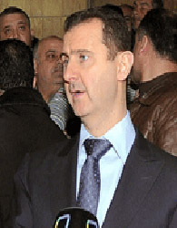 اسد از اقدام‌پوتین در اوكراين اعلام‌حمايت كرد