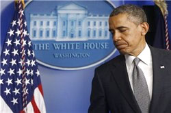 اوباما: تهدیدهاي روسيه از موضع ضعف است