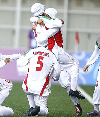 نزول ايران در رده​بندي فوتبال زنان جهان