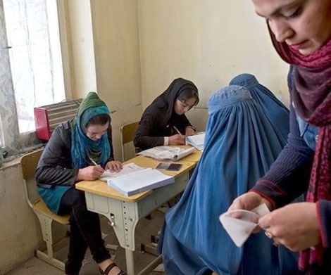حضور زنان در انتخابات افغانستان تصاوير بهار نیوز