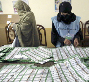 مشارکت 58 درصدي در انتخابات افغانستان