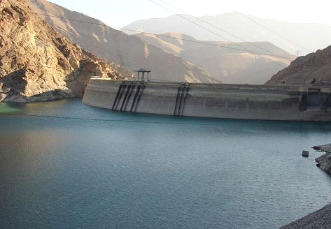 حجم آب سدهای تهران 40 درصد کاهش یافت