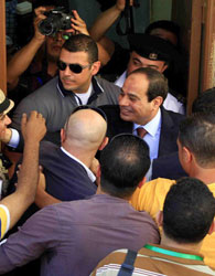 سیسی: مصر هرگز به عقب برنمی‌گردد
