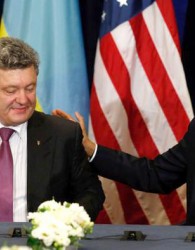 باراك اوباما: آمریکا در كنار اوکراین قرار دارد