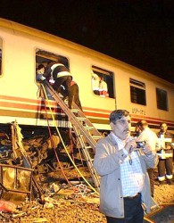 1کشته در  تصادف قطار تهران - مشهد/تصاوير