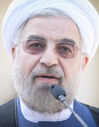 دیدار حسن روحاني با 6 رقیب انتخاباتی اش