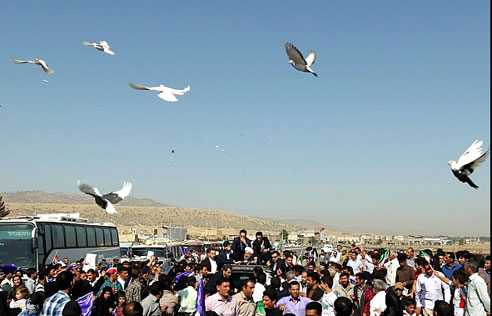 استقبال مردمی در استان لرستان