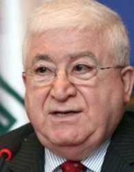 فواد معصوم رئیس‌جمهور عراق شد