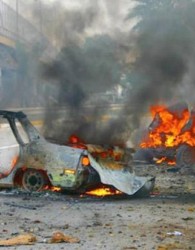 60 كشته در حمله به يك خودرو در عراق