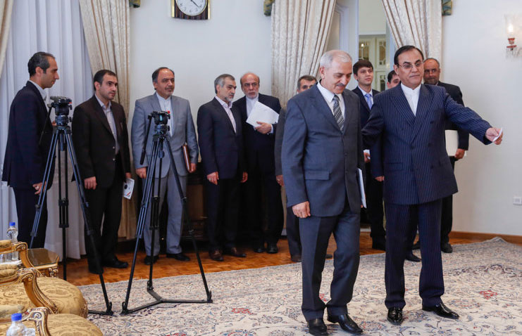 تقدیم استوارنامه سفیر جدید تاجیکستان به روحانی