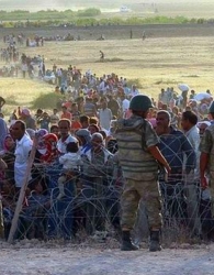 سيل آوارگان كرد سوريه به ترکیه سرازير شد