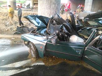 مرگ ماهانه 110 نفر در حوادث رانندگی تهران