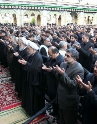 نماز ظهر عاشورا در سراسر ایران به حرمت سرور آزادگان