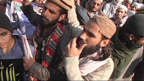 تظاهرات گسترده ضد طالبان در پاکستان