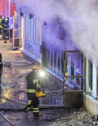 آتش‌زدن يك مسجد در سوئد با پنج زخمي