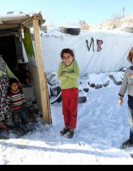 آوارگان سوری بین چکش جنگ و سندان سرما