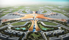 بزرگترین پایانه مسافری جهان در فرودگاه پکن