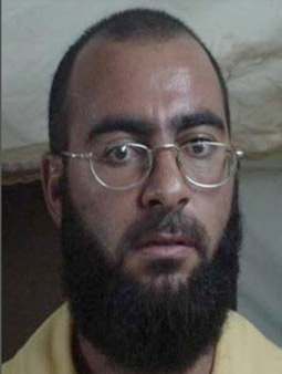 عکس ابوبكر بغدادى در سال ۲۰۰۴ در زندان