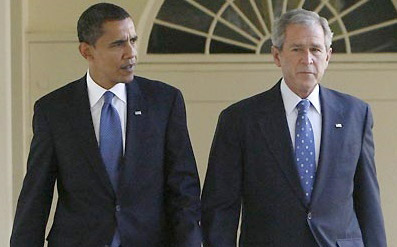 جرج بوش: اوباما درمورد ایران ساده‌لوح است