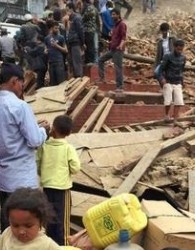 آمار رسمي تلفات زلزله نپال از 5000 گذشت