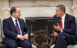 تاکید اوباما و بارزانی بر وحدت عراق