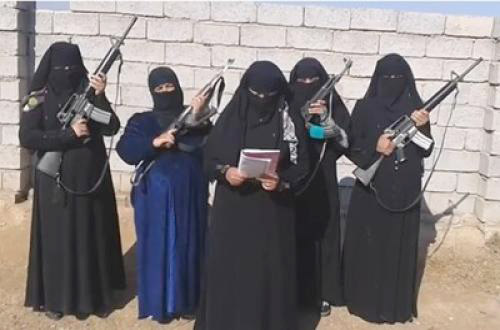 زن داعشی می‌تواند بدون اجازه منفجر شود
