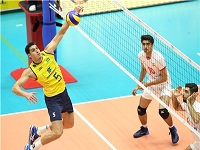 تیم ملی والیبال ایران 1-3 به آمریکا باخت