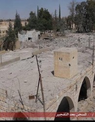 داعشی ها زندان پالمیرا را منفجر کردند