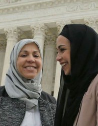 راي دیوانعالی آمریکا به نفع یک زن مسلمان