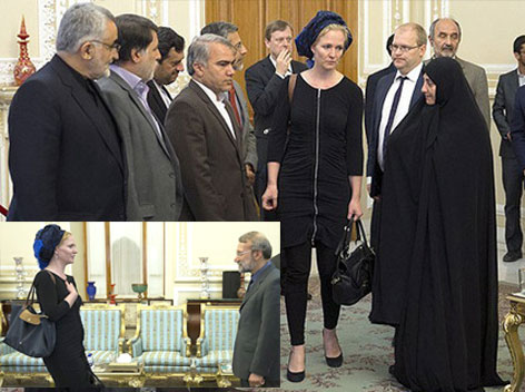 لغو نشست خبری هیئت پارلمانی اروپا در تهران