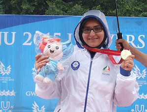 دومین مدال طلای کاروان ایران به دست آمد